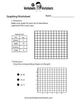 Graphing Practice Worksheet