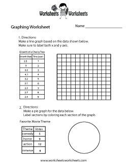 Make a Graph Worksheet