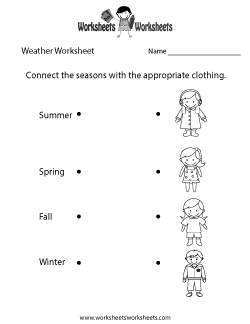 Weather Worksheets - Free Printable Worksheets for Teachers and Kids