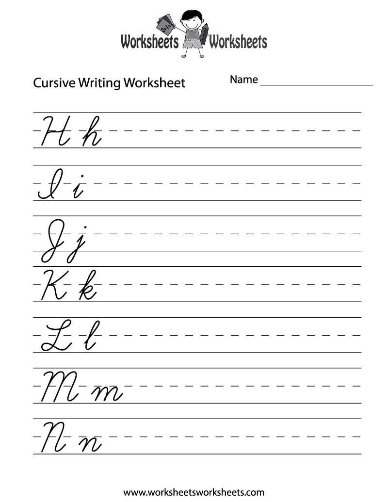 Free Writing Worksheets