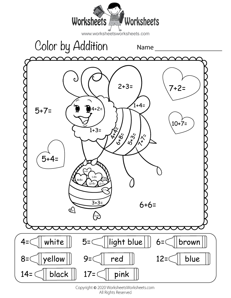 Free Valentine Math Printables Free Templates Printable